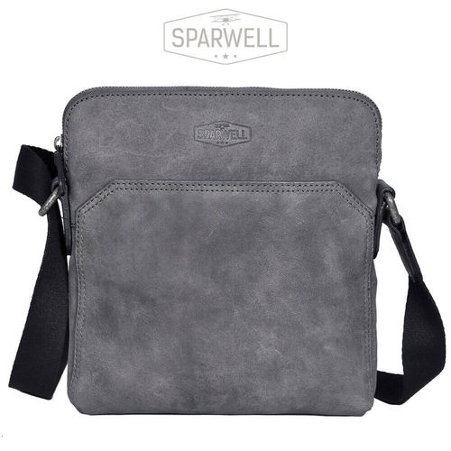 SPARWELL • Cross Body Bag aus Leder